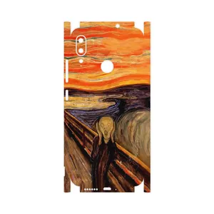 MAHOOT The Scream of Munch-FullSkin Cover Sticker for Motorola Moto E6 Plus