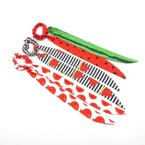 کش مو زنانه مدل دنباله دار KT1038 بسته سه عددی