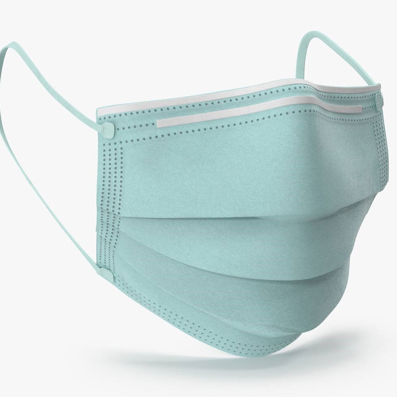 ماسک تنفسی هف مدل سه لایه بسته 50 عددی