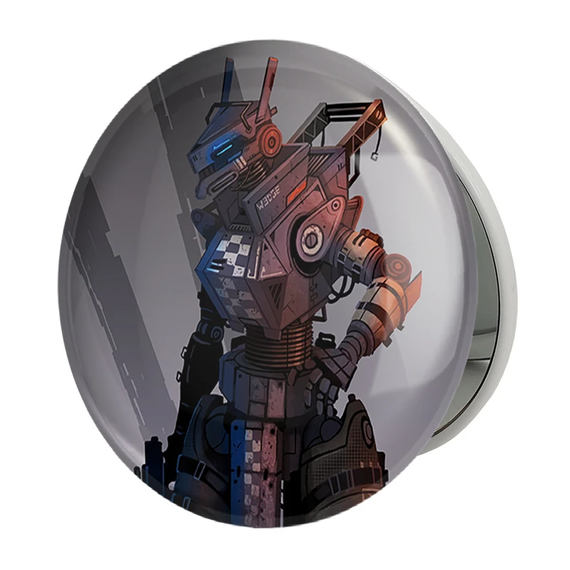 آینه جیبی خندالو طرح بازی تایتان فال (Titanfall) مدل تاشو کد 32600