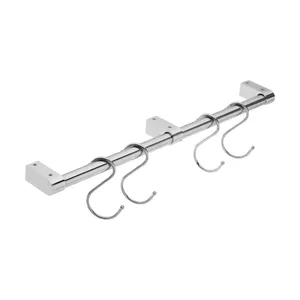 آویز حوله مدل سه پایه کتابی قلاب دار کد 1650
