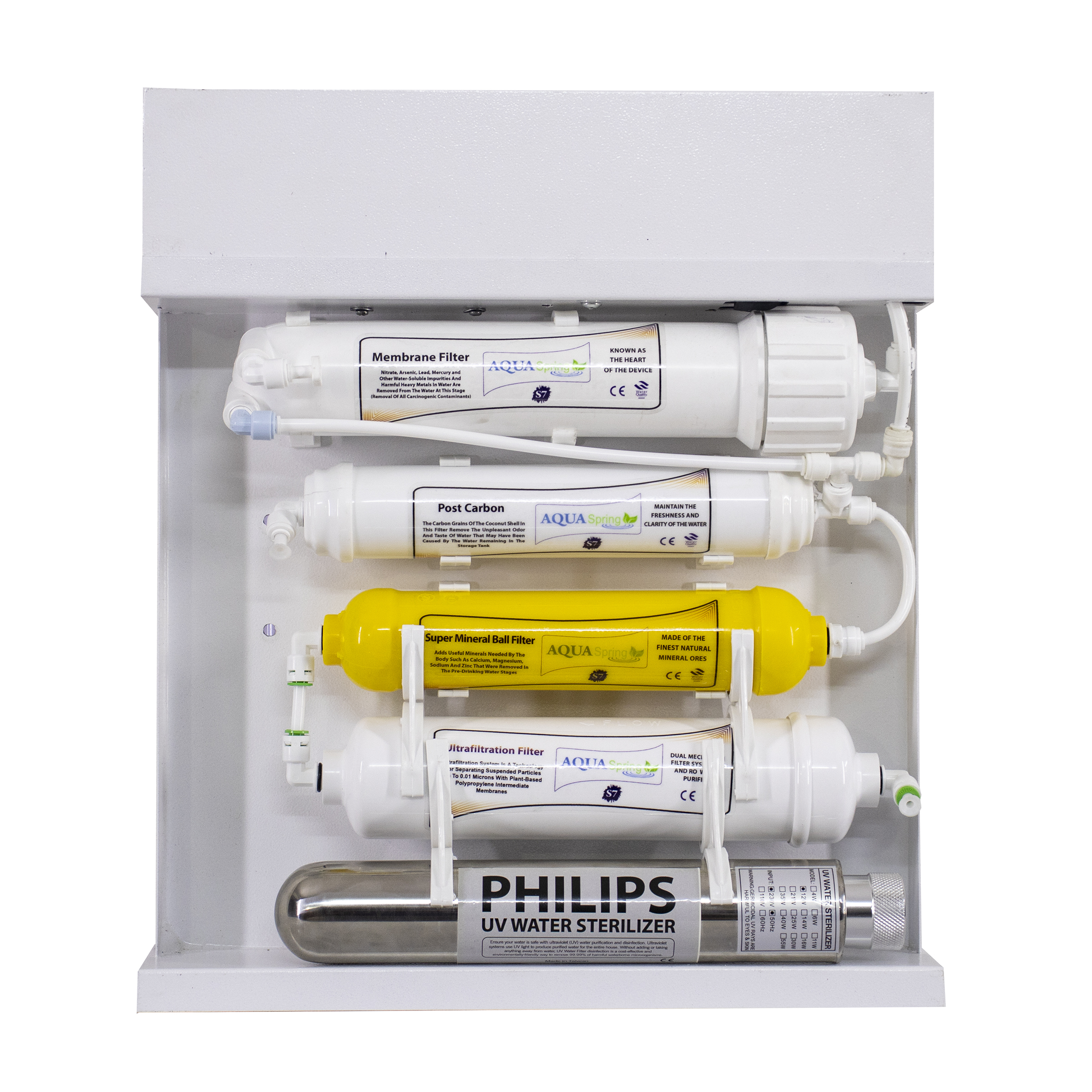 دستگاه تصفیه کننده آب آکوآ اسپرینگ مدل RO-S7-WZ 7087