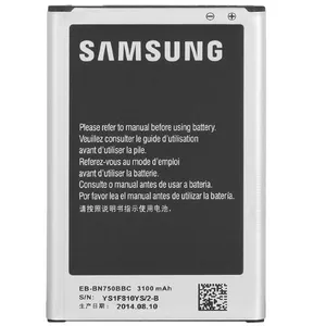 باتری موبایل مدل EB-BN750BBCTR ظرفیت 3100 میلی آمپر ساعت مناسب برای گوشی موبایل سامسونگ galaxy NOTE3