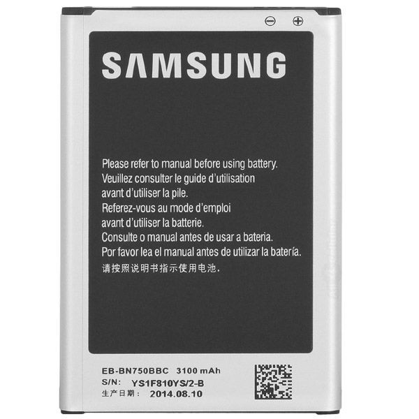 باتری موبایل مدل EB-BN750BBCTR ظرفیت 3100 میلی آمپر ساعت مناسب برای گوشی موبایل سامسونگ galaxy NOTE3