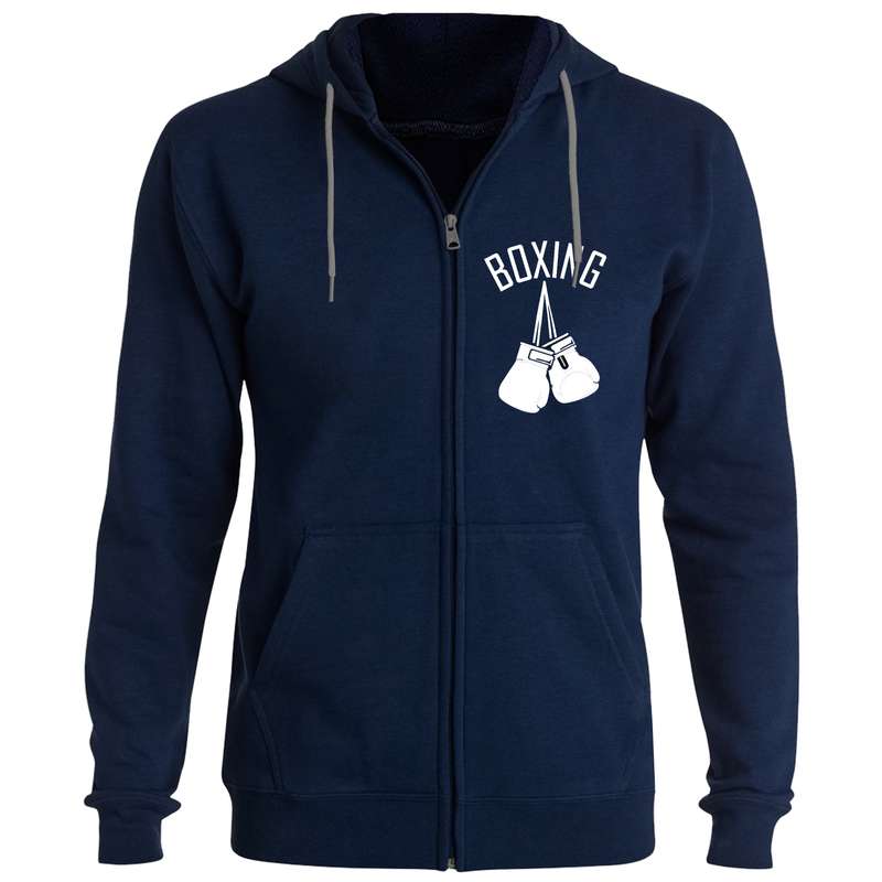 سویشرت پسرانه مدل بوکس F15 رنگ سرمه ای