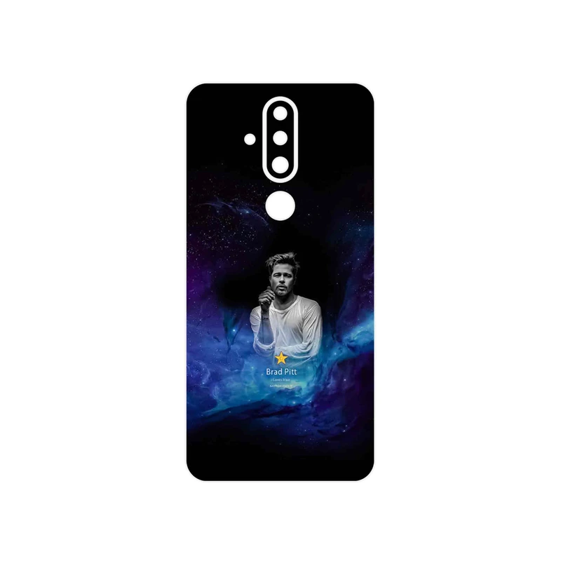 برچسب پوششی ماهوت مدل Brad Pitt مناسب برای گوشی موبایل نوکیا X71