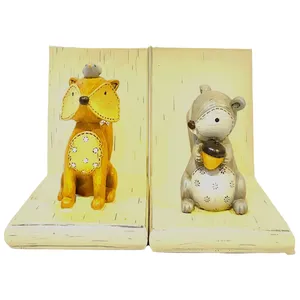 نگهدارنده کتاب مدل روباه و سنجاب مجموعه 2 عددی