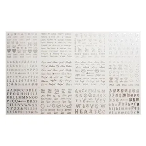 استیکر طراحی ناخن بی ال ای مدل hbjy-025