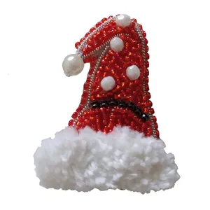 گل سینه زنانه مدل بابانوئل