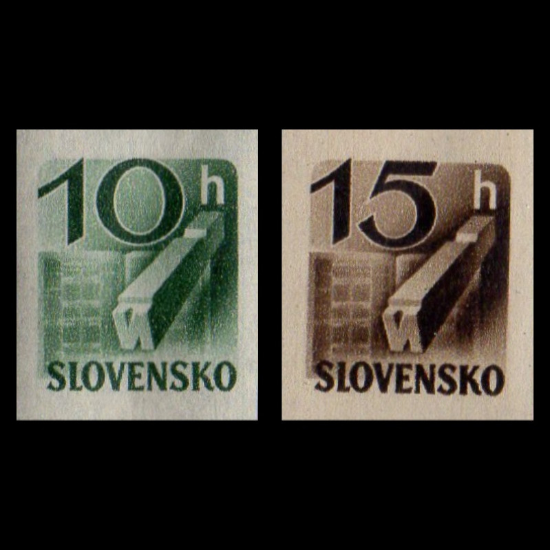 تمبر یادگاری مدل کشور اسلواکی 1943 مجموعه 2 عددی