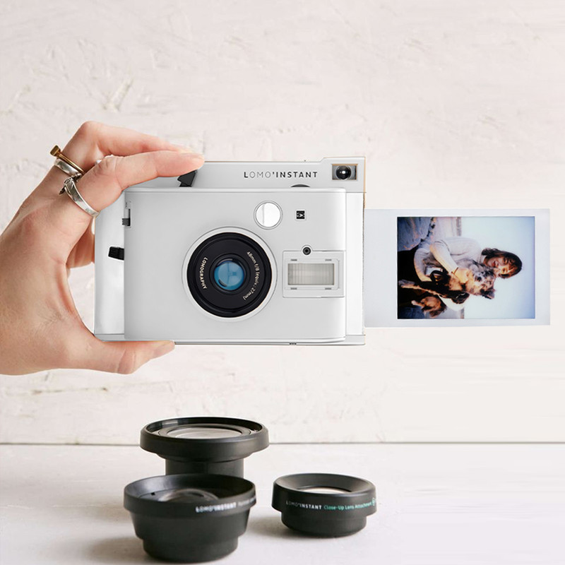 دوربین چاپ سریع لوموگرافی مدل White به همراه سه لنز