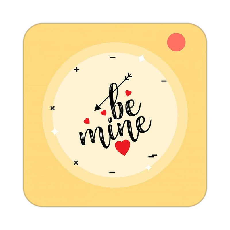 زیر لیوانی کاکتی طرح عاشقانه مدل mp36473