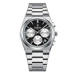 ساعت مچی عقربه‌ای کوارتز مردانه بین باند مدل سه موتور فعال کورنوگراف 1853 کد G_n5