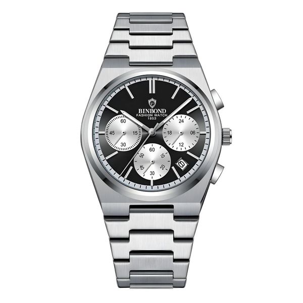 ساعت مچی عقربه‌ای کوارتز مردانه بین باند مدل سه موتور فعال کورنوگراف 1853 کد G_n5