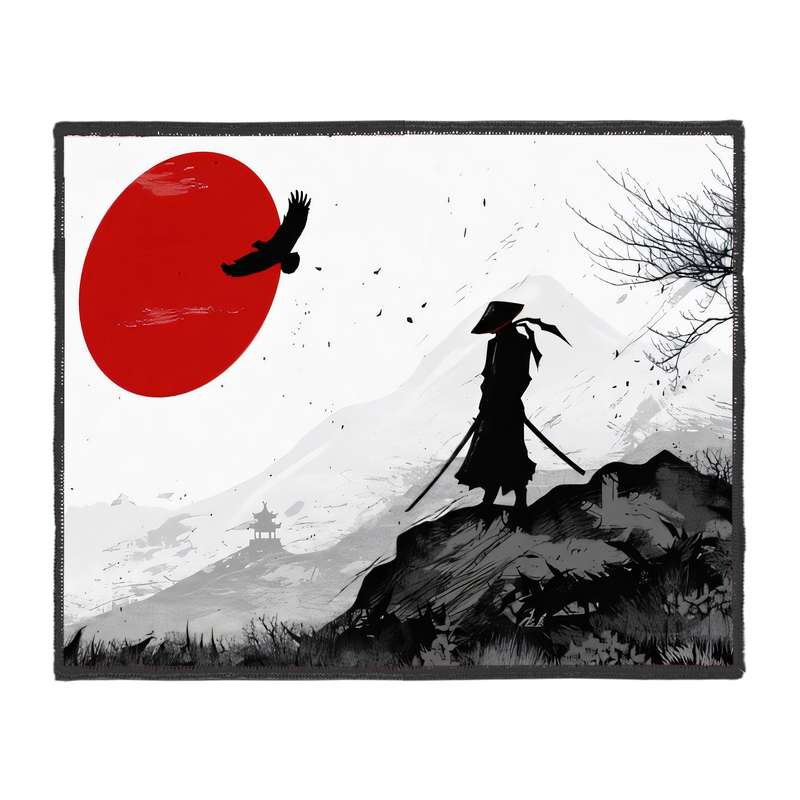 ماوس پد مدل samurai سایز 25*20 سانتی متر ماوس پد مدل samurai سایز 25*20 سانتی متر