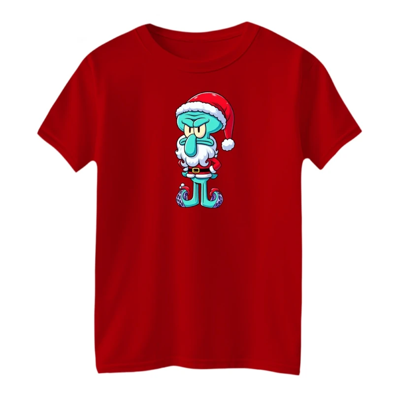 تی شرت آستین کوتاه بچگانه مدل کریسمسی کد 04