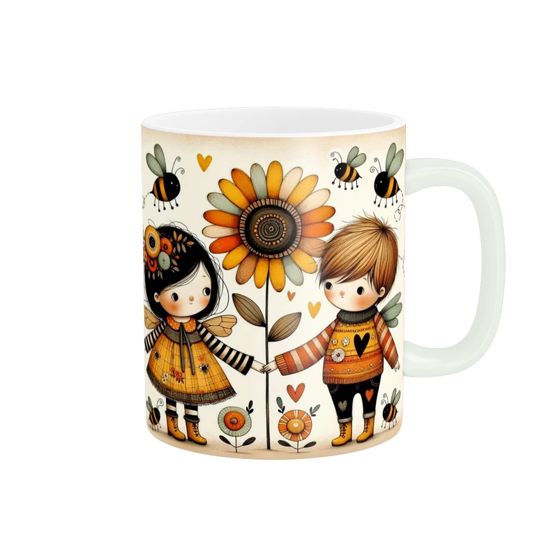 ماگ پاد آفرین طرح عشق کد 3070