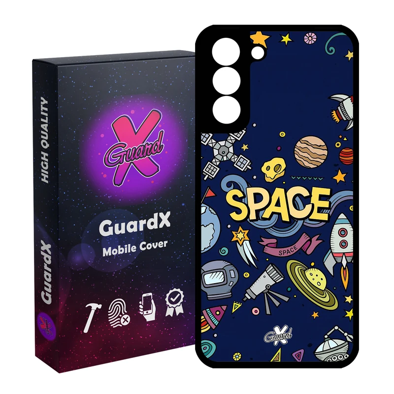 کاور گارد ایکس طرح Galaxy مدل Glass10009 مناسب برای گوشی موبایل سامسونگ Galaxy S21 FE