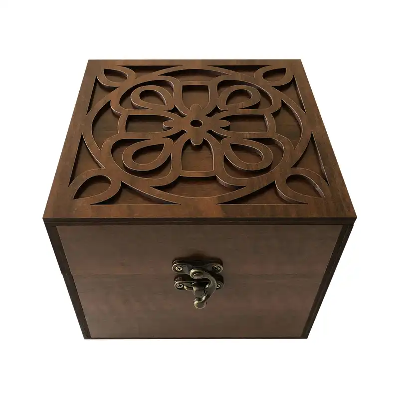 جعبه هدیه چوبی مدل j106