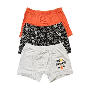 شورت پسرانه دومی کیدز مدل فٌضایی بسته 3 عددی