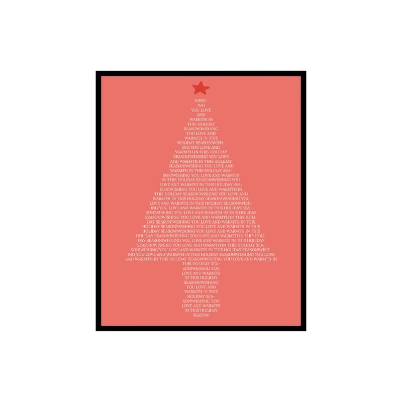 پوستر مدل درخت سال نو 3