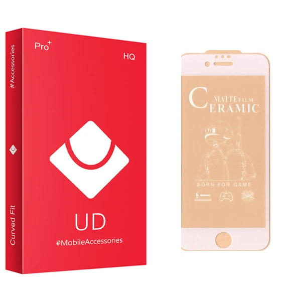 محافظ صفحه نمایش سرامیکی  یو دی مدل HQ مناسب برای گوشی موبایل اپل Iphone 6 / 6S / 7 / 8 / SE 2020