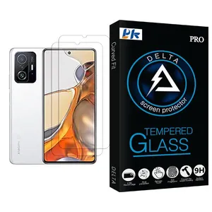 PK Delta Glass MIX002 Screen Protector For Xiaomi 11T Pro Pack Of 2