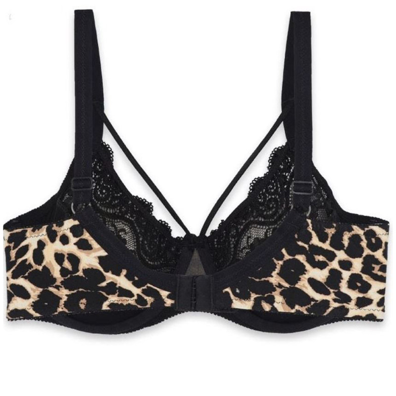 ست شورت و سوتین زنانه آداک مدل پلنگی