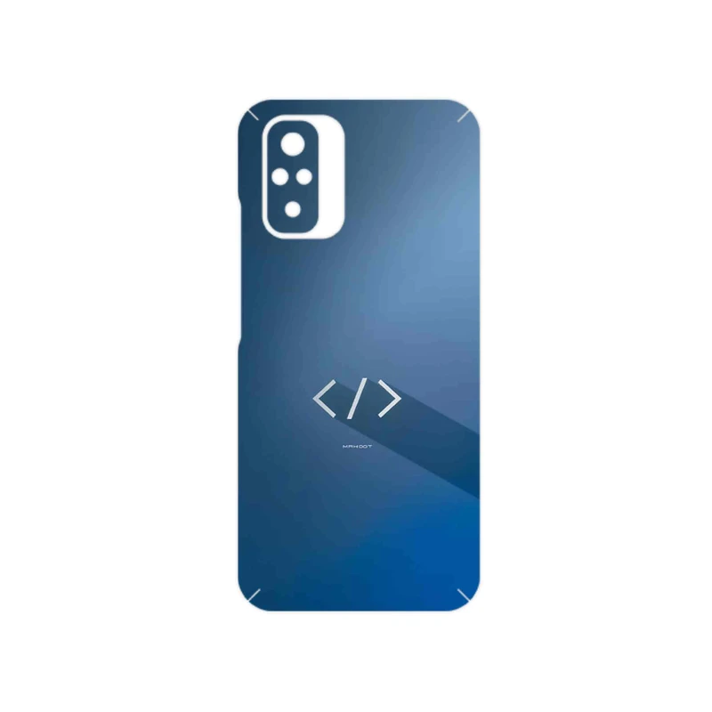 برچسب پوششی ماهوت مدل Minimal Coding icon مناسب برای گوشی موبایل شیائومی Redmi Note 10s