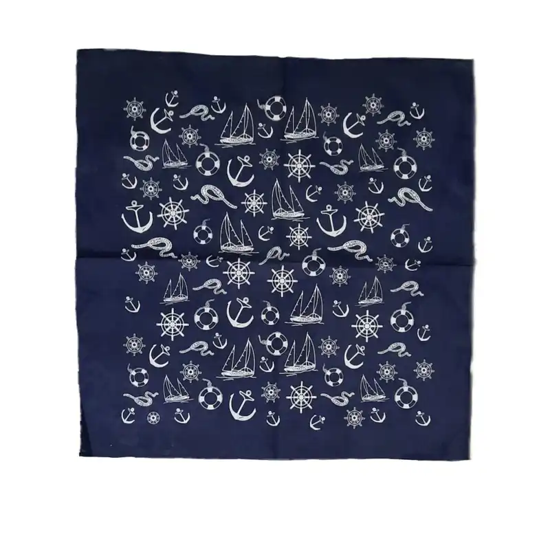 دستمال سر و گردن مدل ملوانی