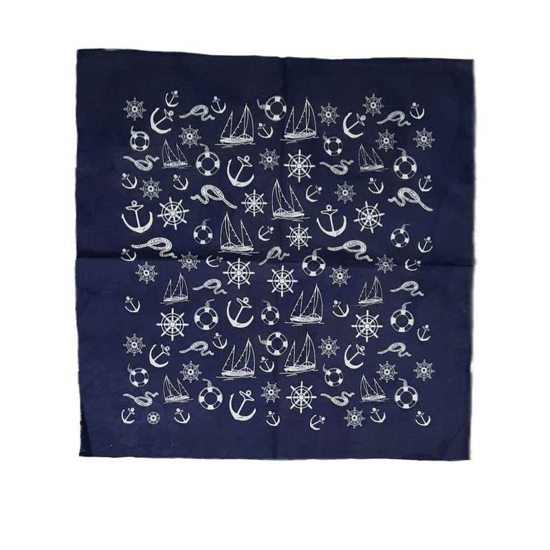 دستمال سر و گردن مدل ملوانی