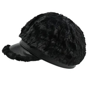 کلاه کاپیتانی مدل مخمل تدی