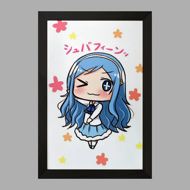 تابلو خندالو مدل تاچیبانا انیمه اوماروچان Umaru Chan  کد 18503