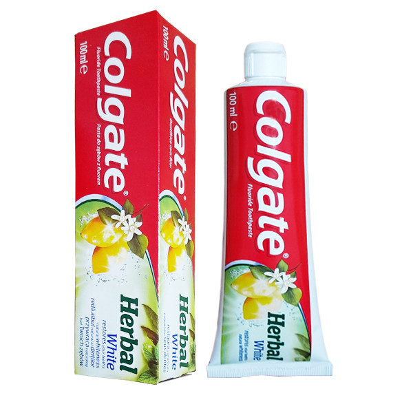 خمیر دندان کلگیت مدل Herbal White حجم 100 میلی لیتر خمیر دندان کلگیت مدل Herbal White حجم 100 میلی لیتر