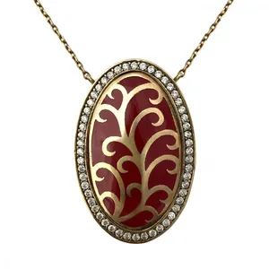 گردنبند نقره زنانه مدل SP1084