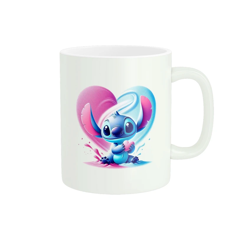 ماگ پادآفرین مدل کارتون استیچ و لیلو Stitch کد PM3778