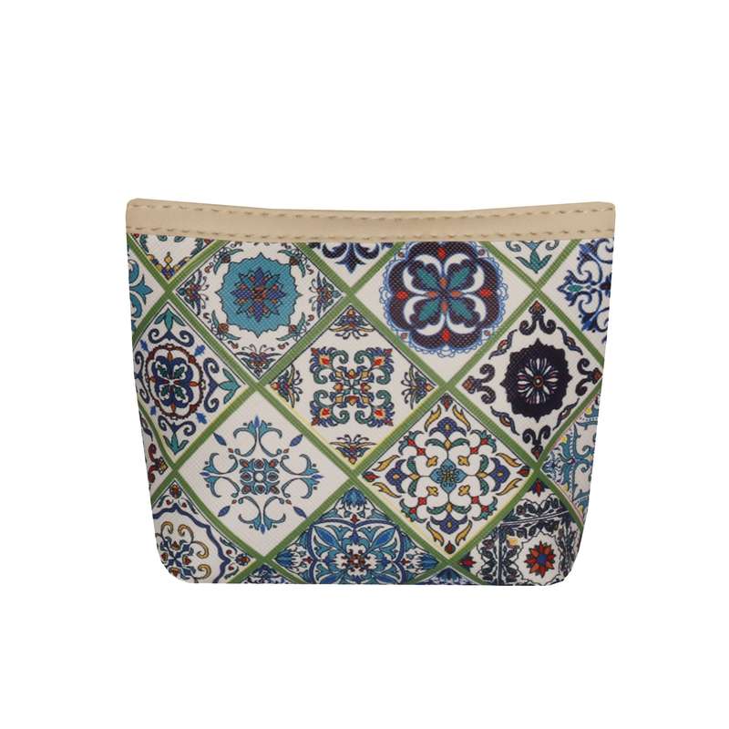 کیف لوازم آرایش زنانه مدل چرم بوستان کد 22