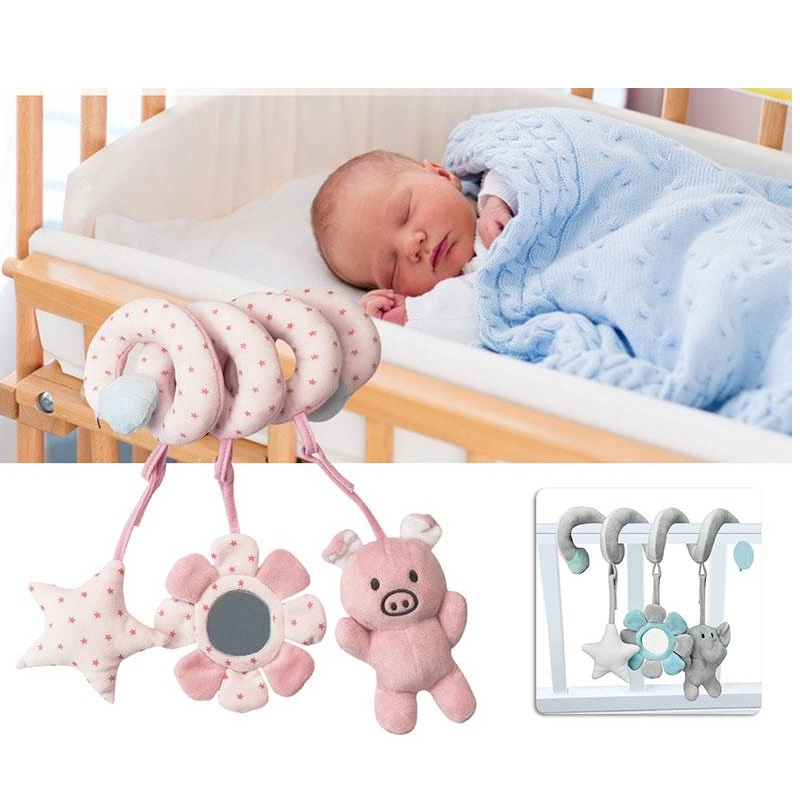 آویز تخت کودک مدل مارپیچ کد 002