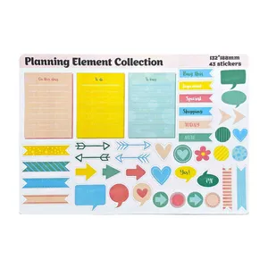 برچسب طرح برش خورده بولت ژورنال مدل Planning Element Collection A5 
