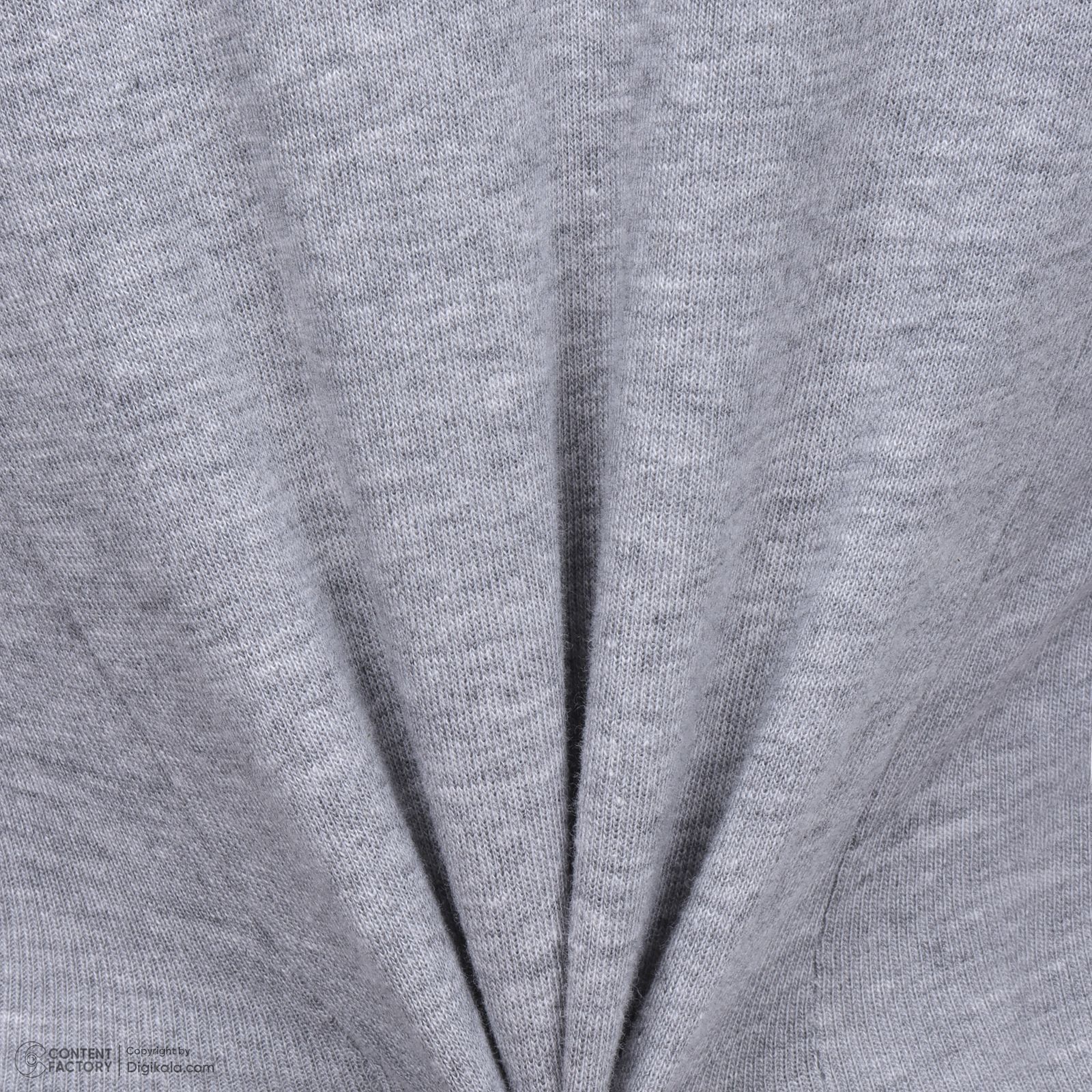 تی شرت آستین کوتاه زنانه پاتن جامه مدل فیانگو 131631020123440 رنگ طوسی -  - 5