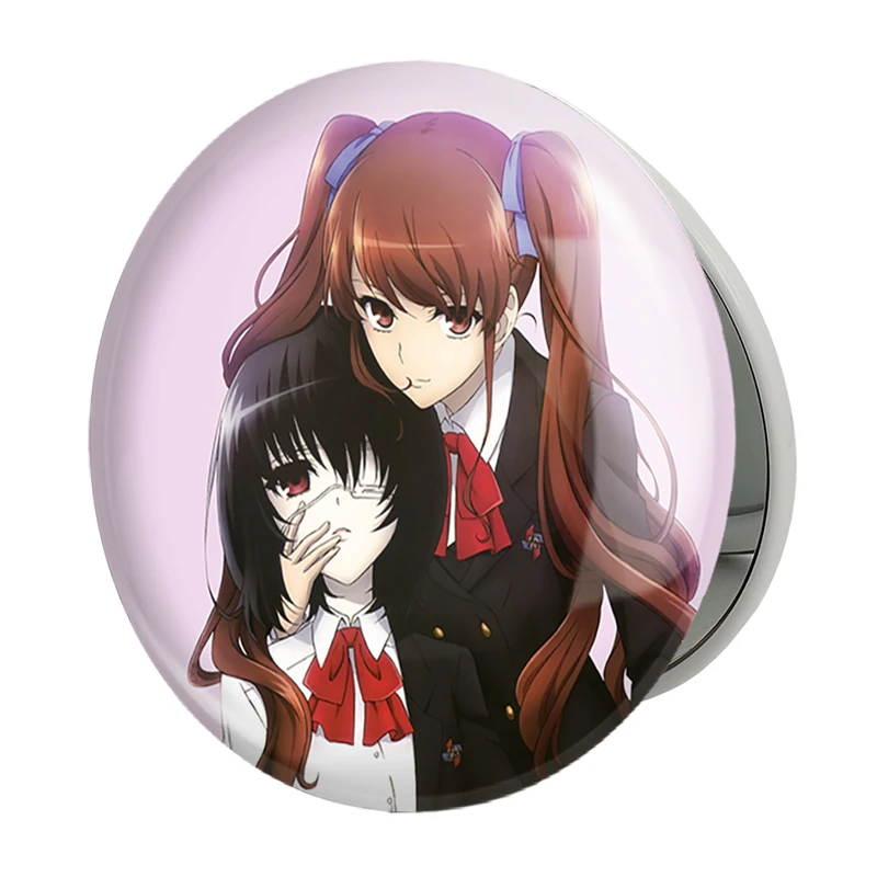 آینه جیبی خندالو طرح میساکی می و ایزومی انیمه دیگری مدل تاشو کد 32009