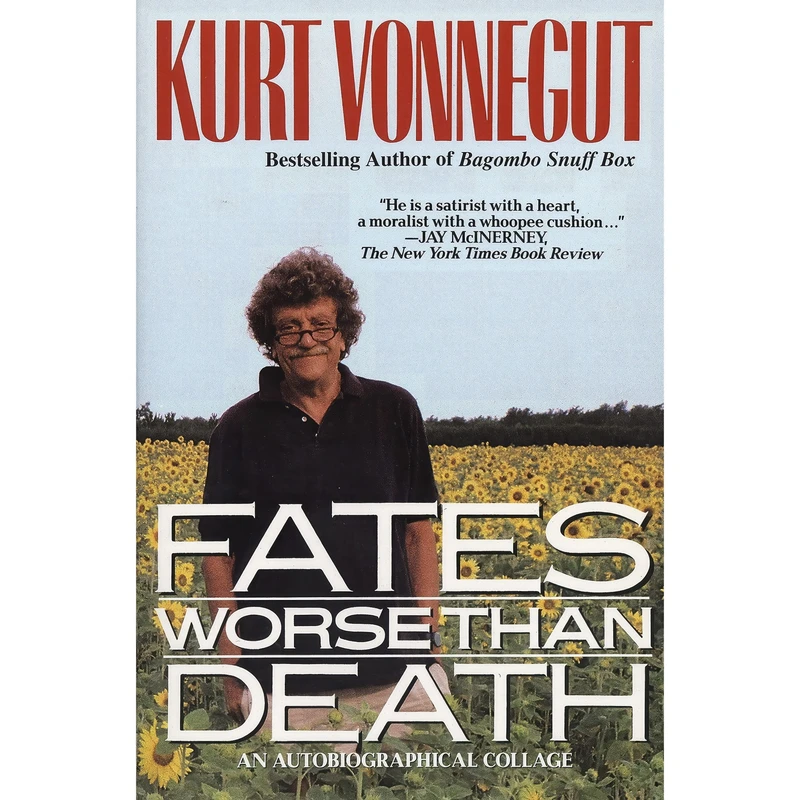 کتاب Fates Worse Than Death  اثر Kurt Vonnegut and Illus. with photos انتشارات G.P. Putnams Sons