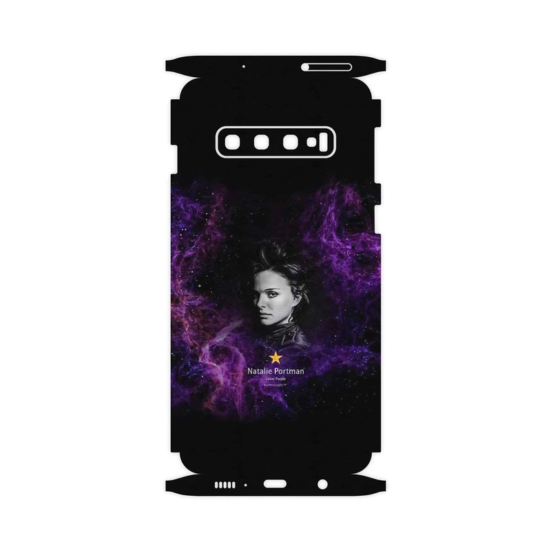 برچسب پوششی ماهوت مدل Natalie Portman-FullSkin مناسب برای گوشی موبایل سامسونگ Galaxy S10