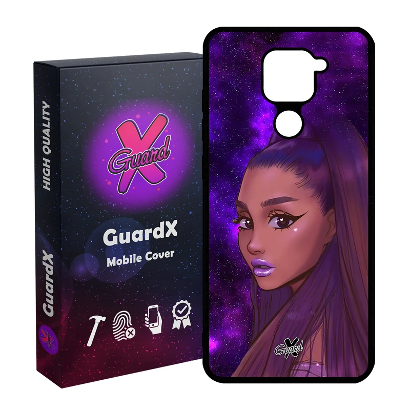 کاور گارد ایکس طرح Ariana مدل Glass10265 مناسب برای گوشی موبایل شیائومی Redmi Note 9