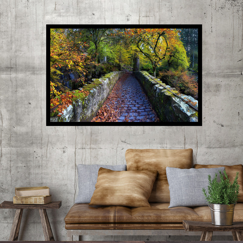 تابلو نوری بکلیت طرح پل قدیمی بران هرمیتاژ مدل B-MO1508