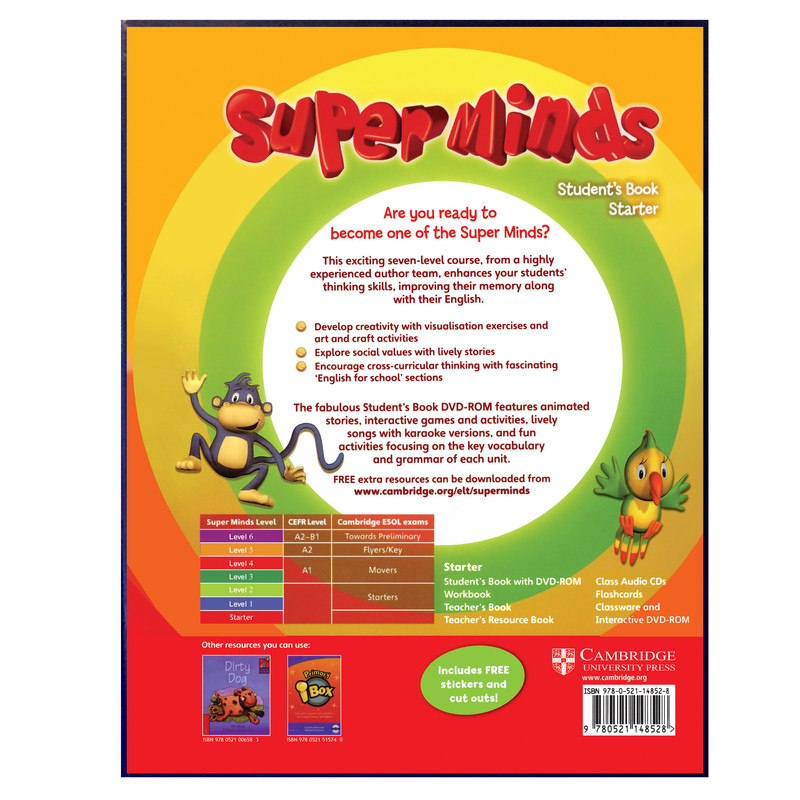 کتاب Super Minds Starter اثر جمعی از نویسندگان انتشارات هدف نوین کتاب Super Minds Starter اثر جمعی از نویسندگان انتشارات هدف نوین