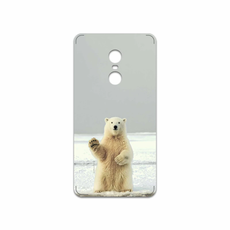 برچسب پوششی ماهوت مدل Polar bear مناسب برای گوشی موبایل شیائومی Redmi Note 4