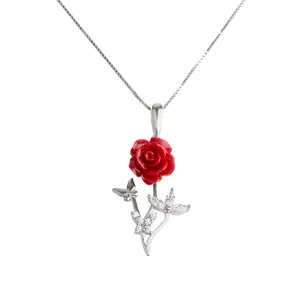 گردنبند نقره زنانه مدل 21724