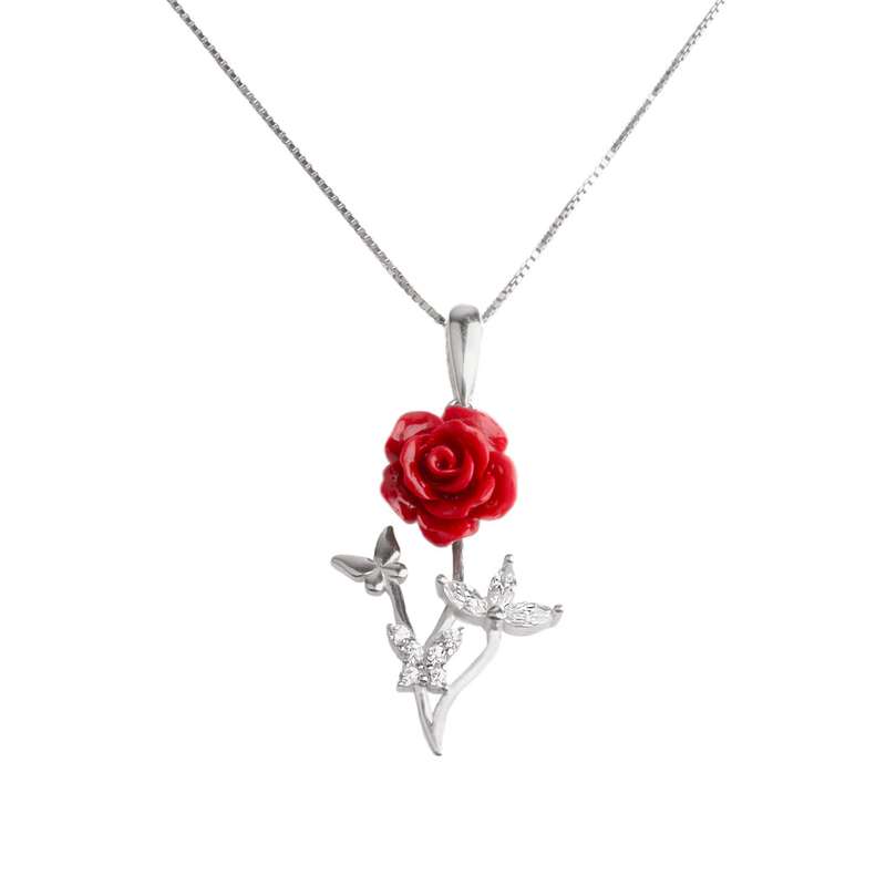 گردنبند نقره زنانه مدل 21724
