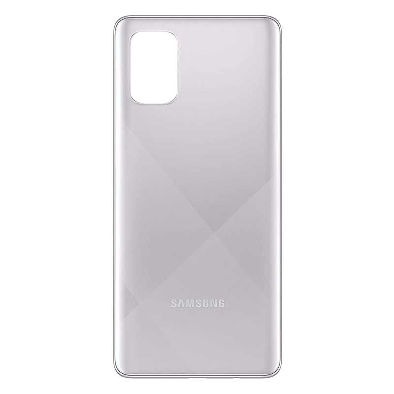 در پشت گوشی مدل A715-Sil مناسب برای گوشی موبایل سامسونگ Galaxy A71